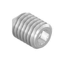MODULAR SOLUTIONS M5 X 10 CONE POINT SET SCREW M5-0.8